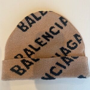 Balenciaga Logo Beanie